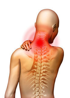 Durerea este principalul simptom al osteocondrozei cervicale