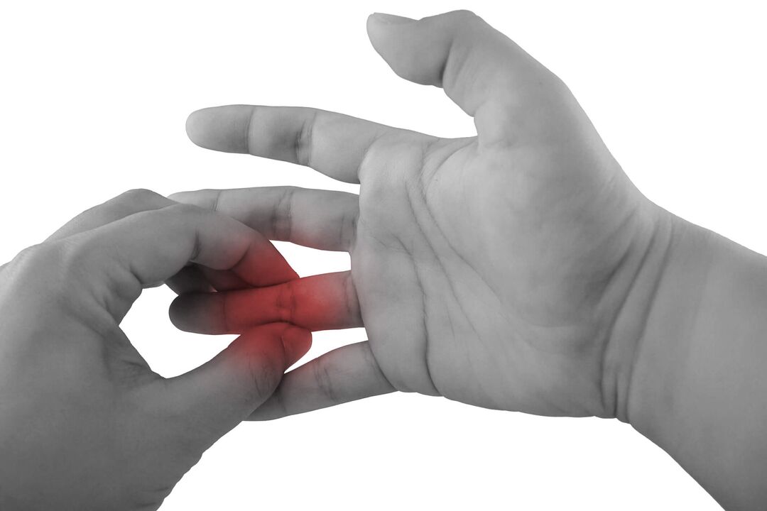 inflamație în articulațiile degetelor ca cauză a durerii